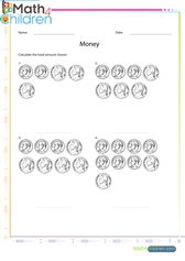  Money nickel and  dime us dollars